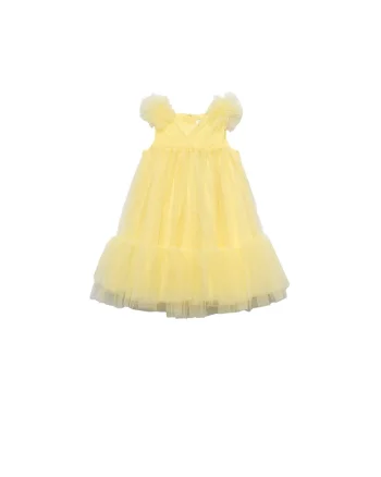 Rochie fete  galben, Galben