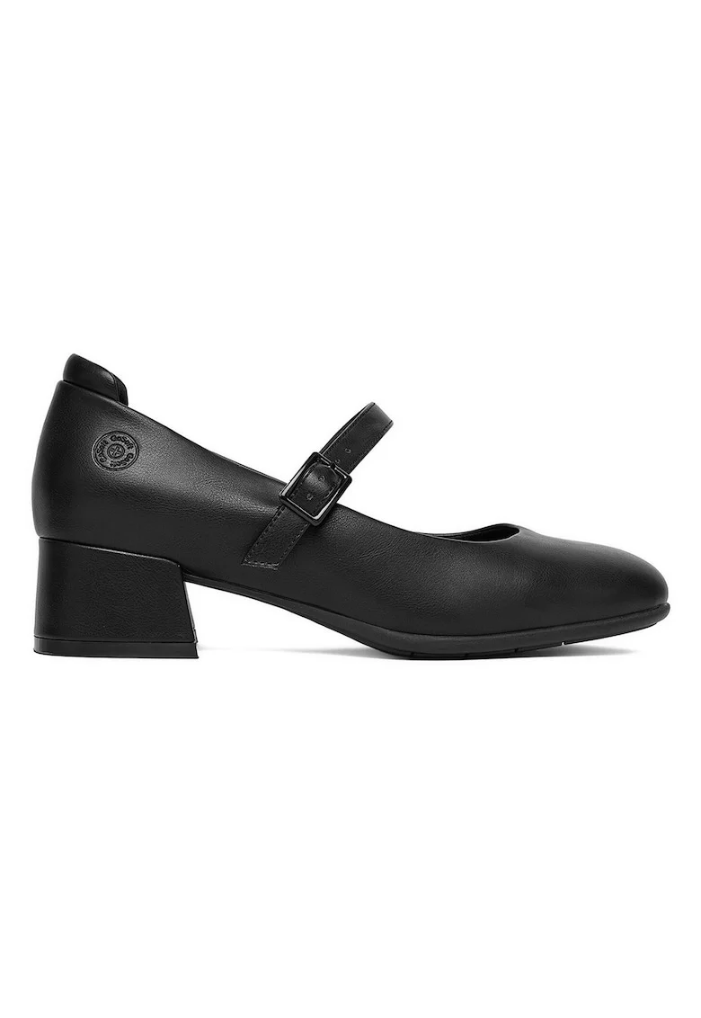 Pantofi dama,  piele ecologica, Negru