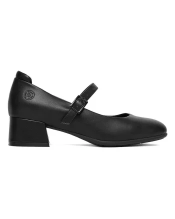 Pantofi dama,  piele ecologica, Negru
