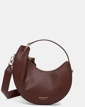 Emporio Armani geantă hobo de damă din piele