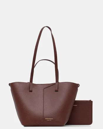 Emporio Armani geantă shopper pentru femei din piele