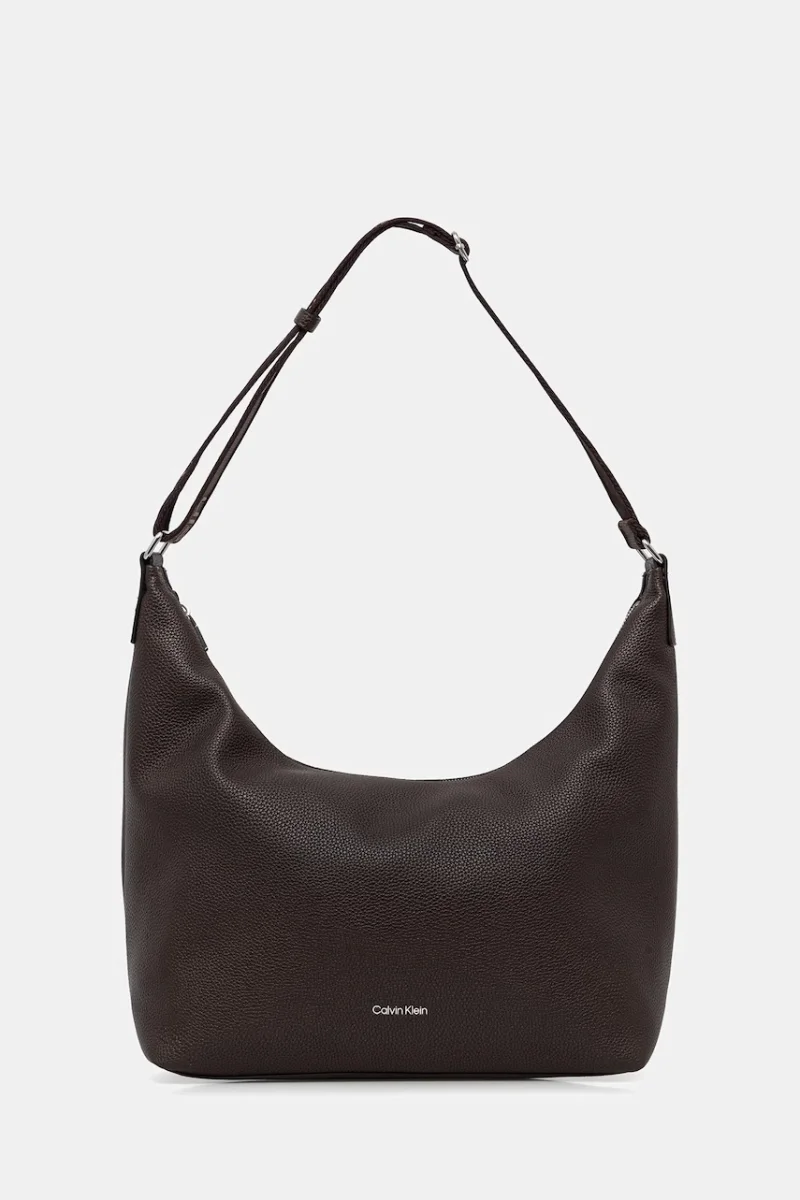 Calvin Klein hobo bag pentru femei cu imitație de piele