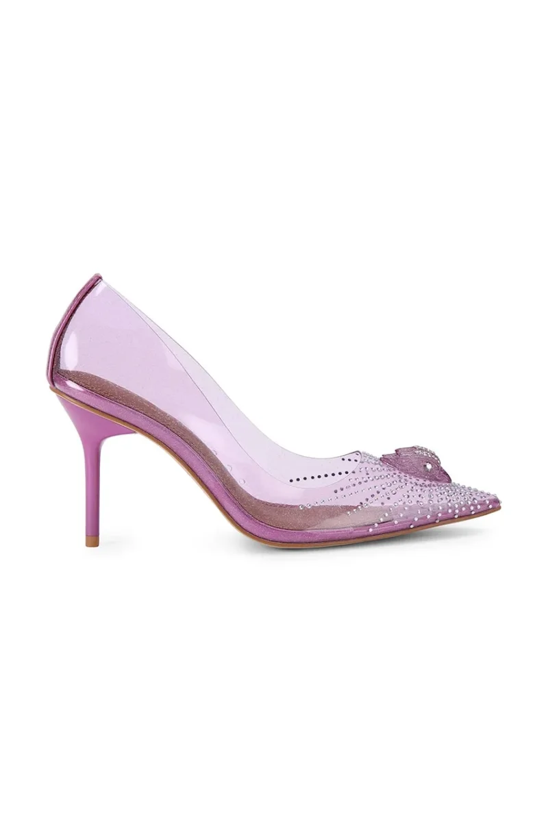 Kurt Geiger London pantofi cu toc stiletto Eagle Vinyl Court Viola