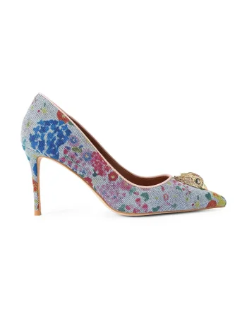 Kurt Geiger London pantofi cu toc stiletto Belgravia Eagle Court Blue