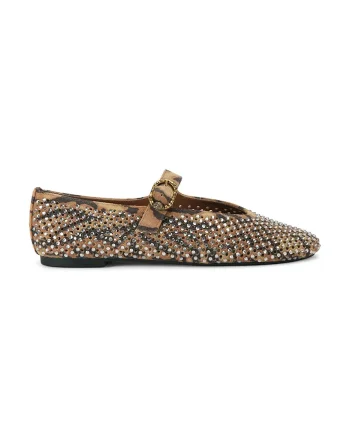 Kurt Geiger London balerini din piele întoarsă Mayfair Ballet Flat