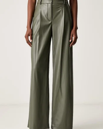 BOSS pantaloni straight pentru femei Tiana4-M