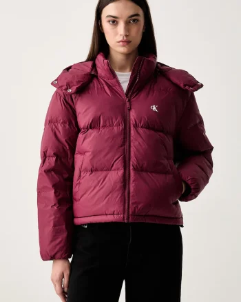 Calvin Klein Jeans geacă cu puf pentru femei