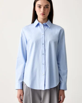 MM by Max Mara cămașă pentru femei din bumbac MMLFIACRE