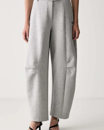 Rotate pantaloni de trening pentru femei cu vâscoză
