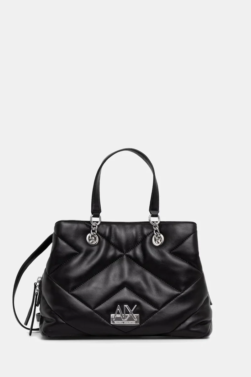 Armani Exchange geantă crossbody pentru femei cu imitație de piele