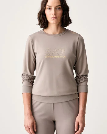 EA7 Emporio Armani hanorac pentru femei, cu vâscoză