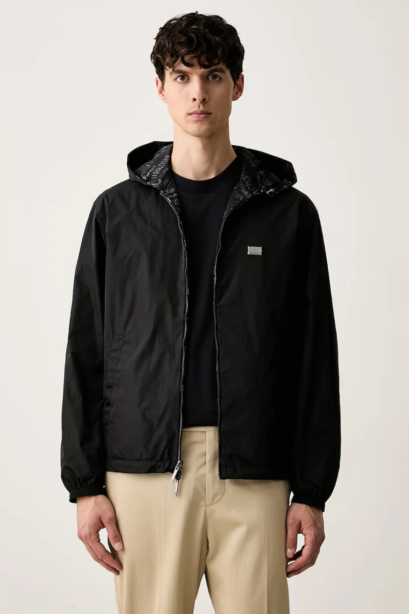 Emporio Armani jachetă reversibilă pentru bărbați