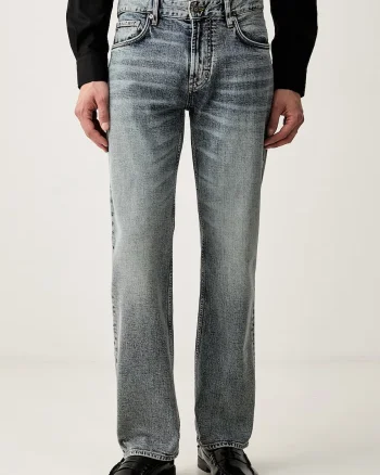 Emporio Armani blugi straight pentru bărbați