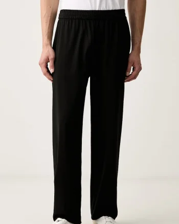 Emporio Armani pantaloni pentru bărbați cu lyocell