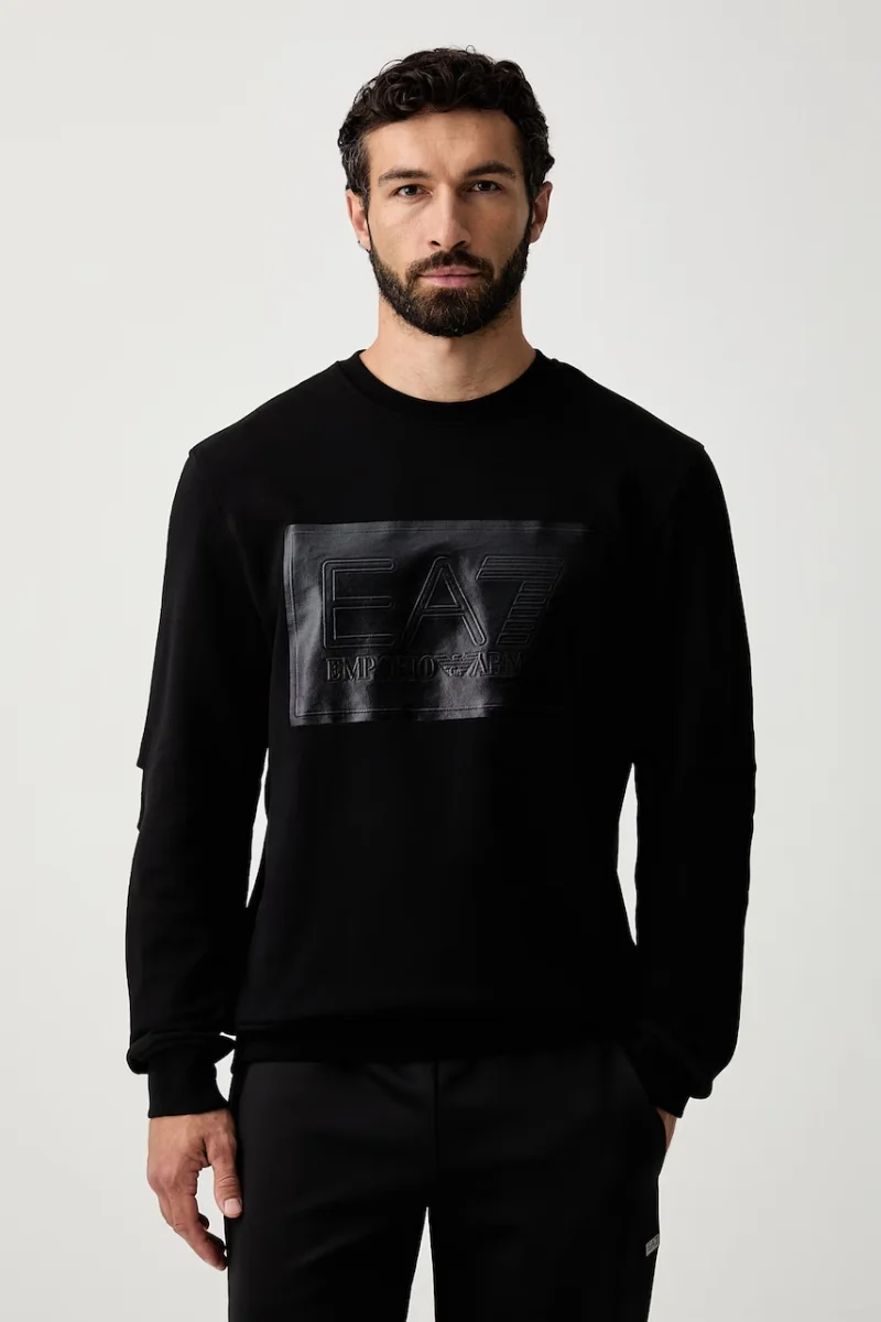 EA7 Emporio Armani hanorac pentru bărbați din bumbac