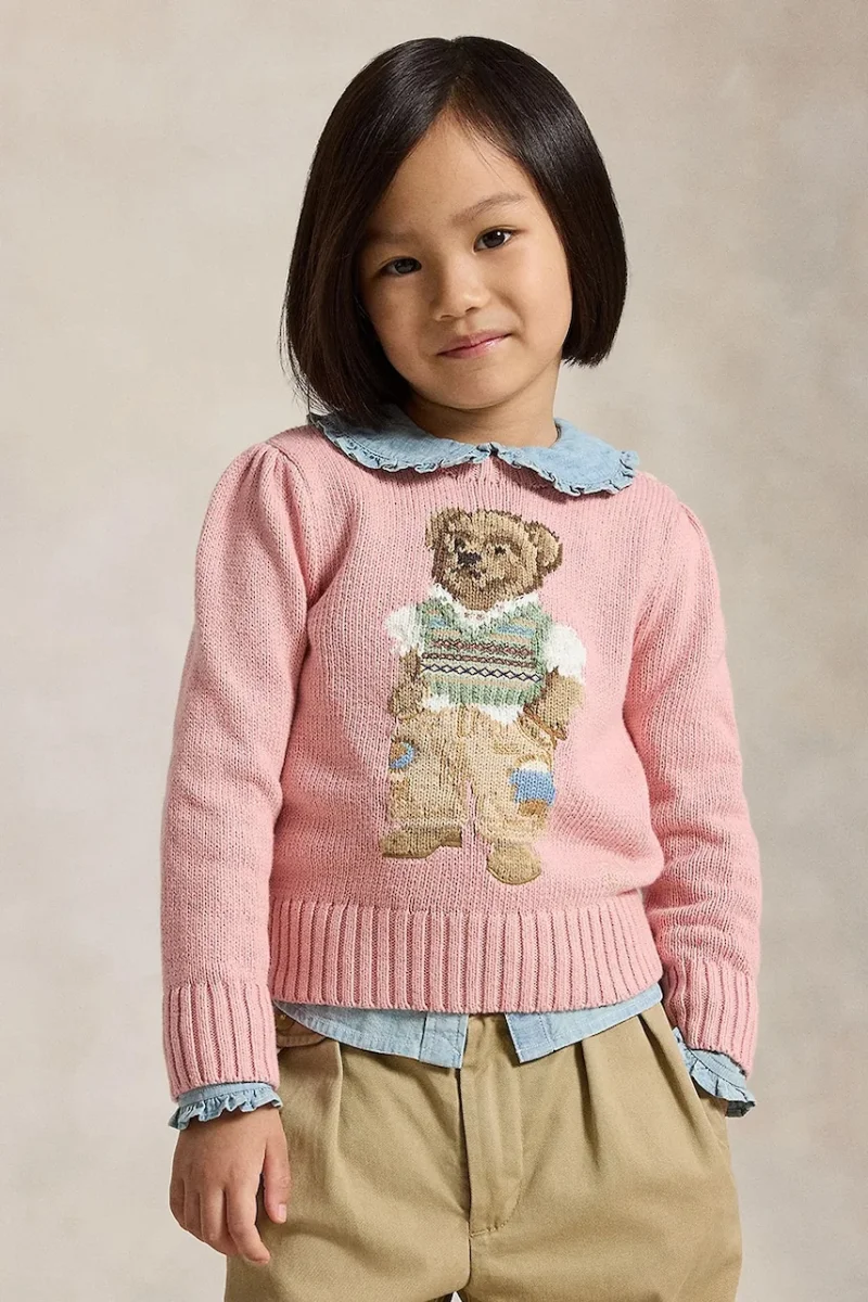 Polo Ralph Lauren pulover pentru copii din bumbac