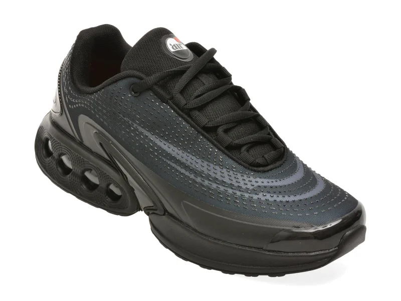 Pantofi sport BITE THE BULLET negri, TN970, din material textil