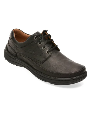 Pantofi CLARKS negri, NATUTHR, din piele naturala
