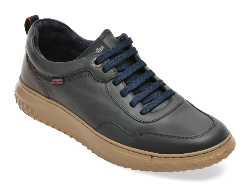 Pantofi sport CALLAGHAN bleumarin, 60802, din piele naturala