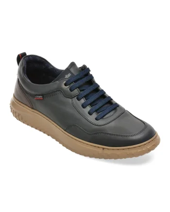 Pantofi sport CALLAGHAN bleumarin, 60802, din piele naturala