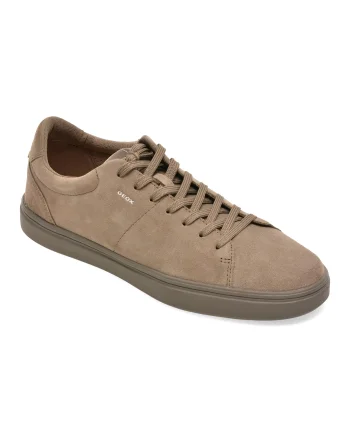 Pantofi sport GEOX gri, U65LDD, din piele intoarsa