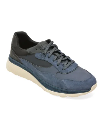 Pantofi sport GEOX albastri, U65HUA, din piele ecologica