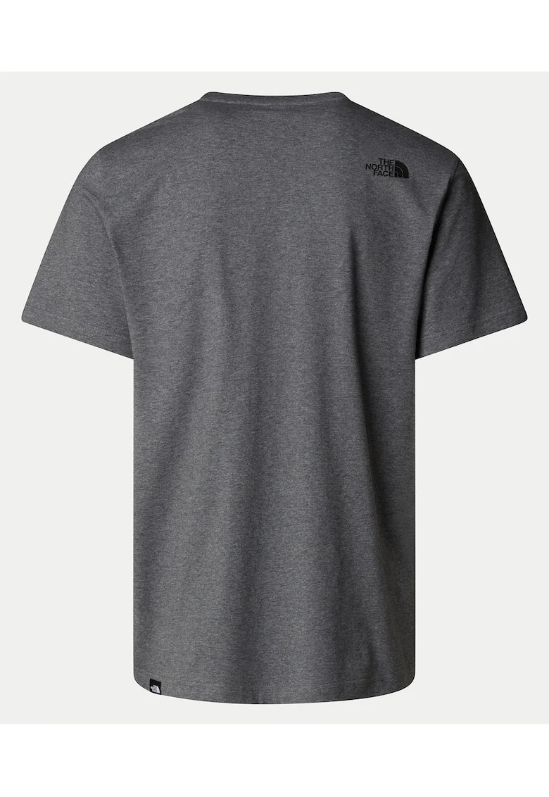 Tricou barbati  NF0A8A6CDYY1, Bumbac/Poliester, S INTL, Gri
