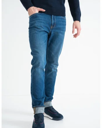 Blugi regular fit, Albastru inchis