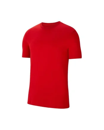 Tricou de bumbac pentru fotbal Park20, Rosu
