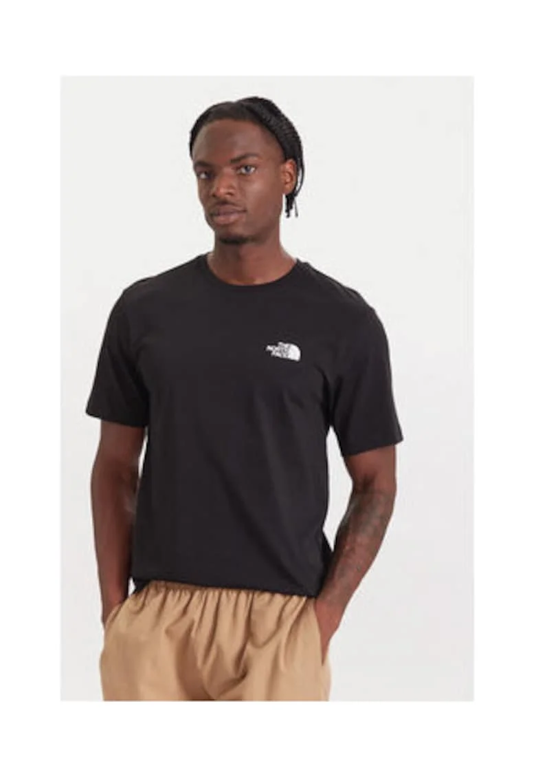 Tricou barbati,  negru, 100% bumbac - 56874