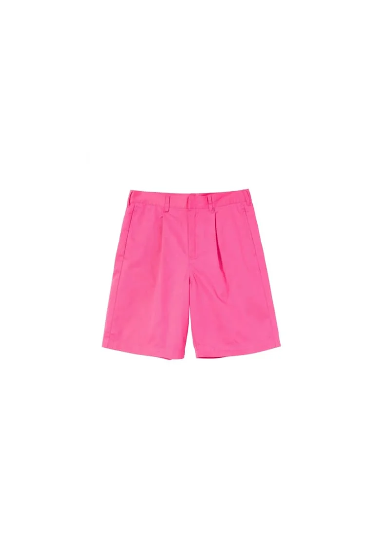 Pantaloni scurti dama, STUSSY, Colectia Lee Baggy, Bumbac, Roz,