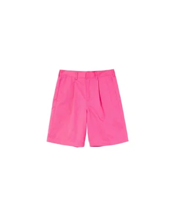Pantaloni scurti dama, STUSSY, Colectia Lee Baggy, Bumbac, Roz,