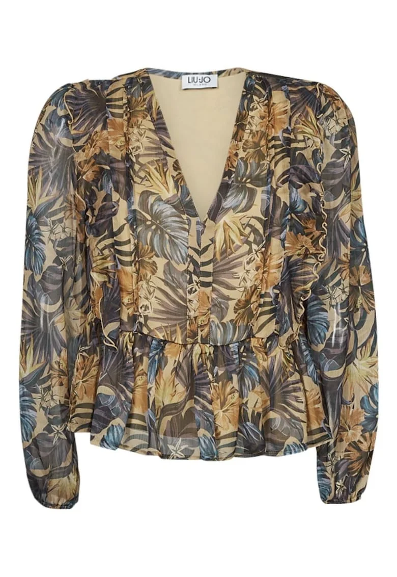 Bluza dama,  Poliester, Multicolor, Multicolor