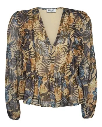 Bluza dama,  Poliester, Multicolor, Multicolor