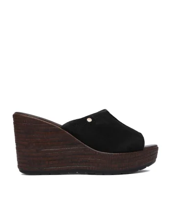 Papuci dama  negru, Negru