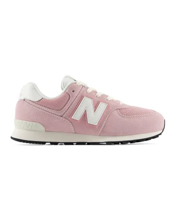 Pantofi sport cu segmente din piele intoarsa, Roz