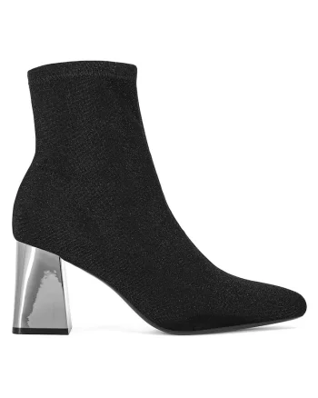 Botine femeie,  negru, Negru