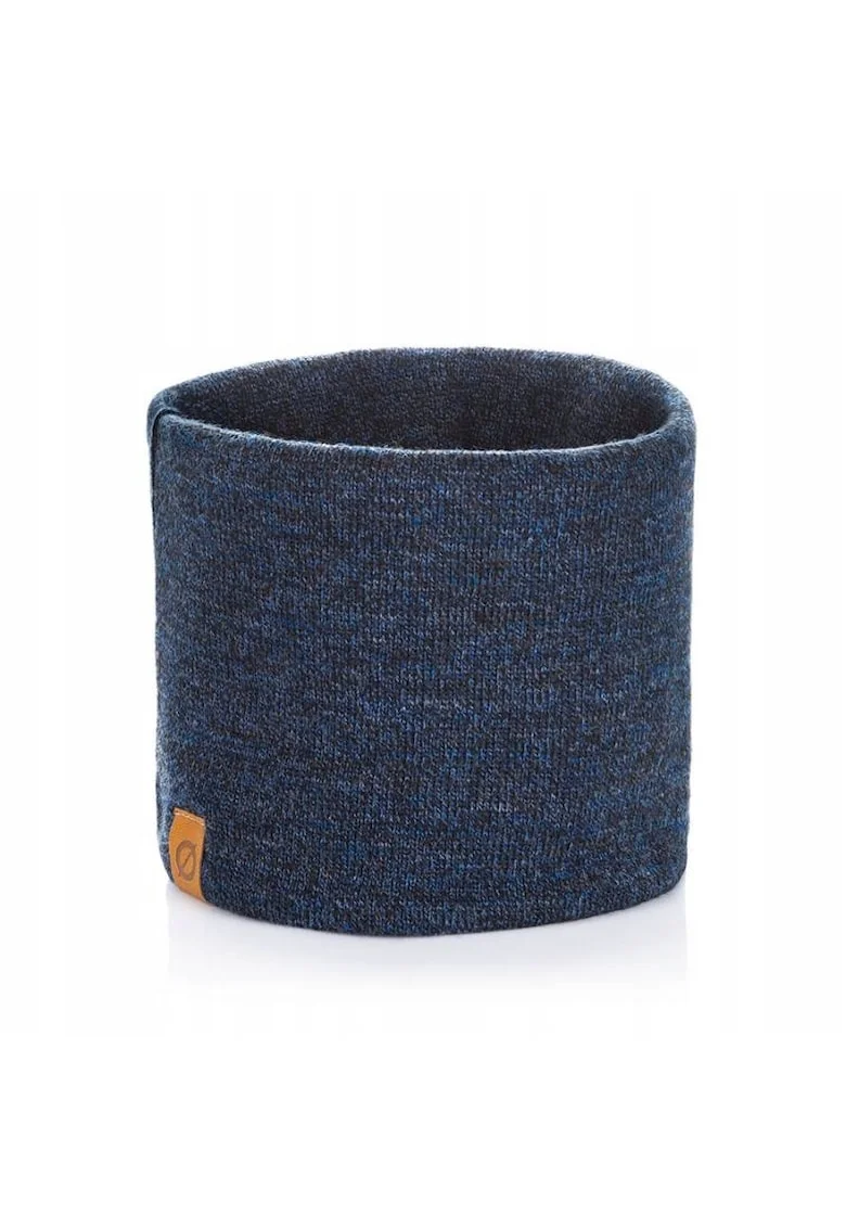 Esarfa horn barbati, Brodrene, Urumea, albastra inchis, One size