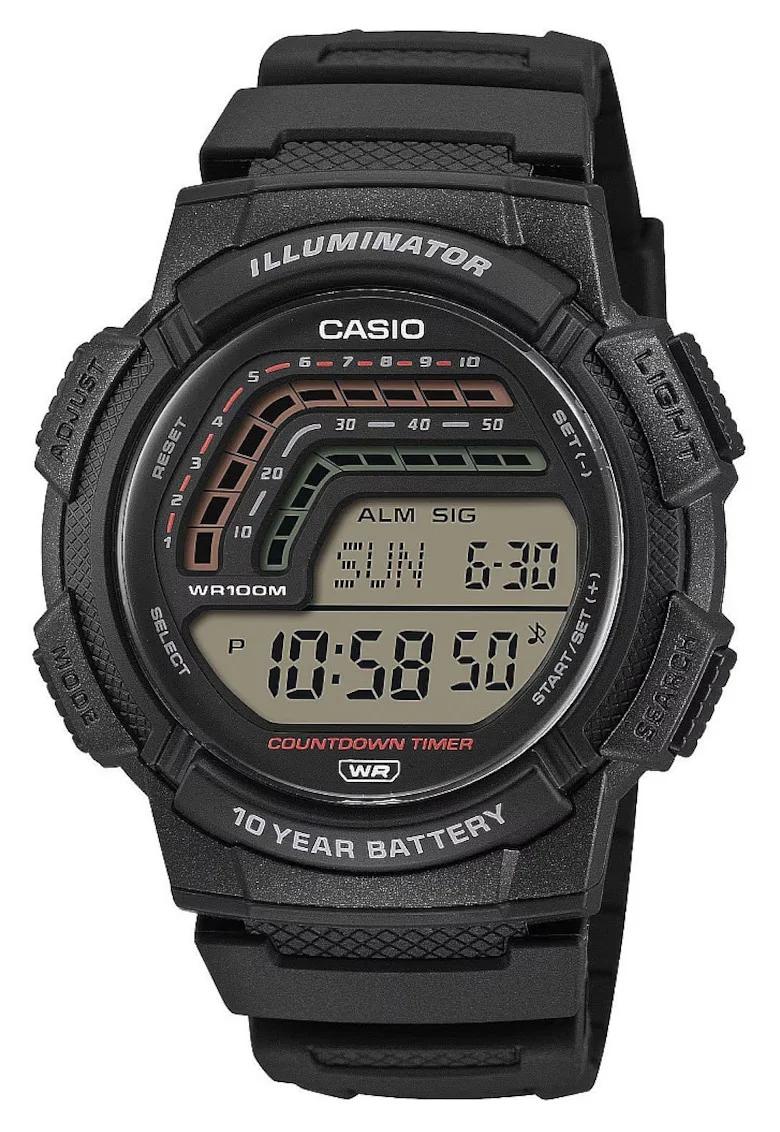 Ceas barbatesc  WS-1800H-1AVEF, Quartz, 45mm, 10ATM