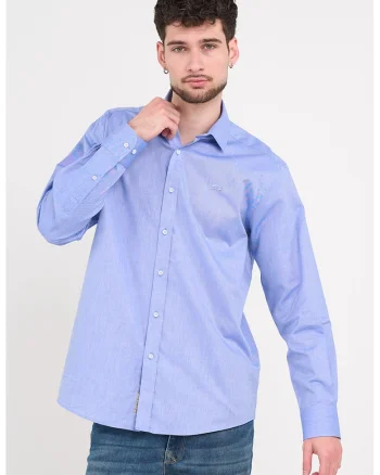 Camasa cu maneci lungi, Albastru indigo