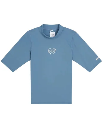 Tricou inot copii  Essentials Protectie UV SS 2025, Albastru deschis