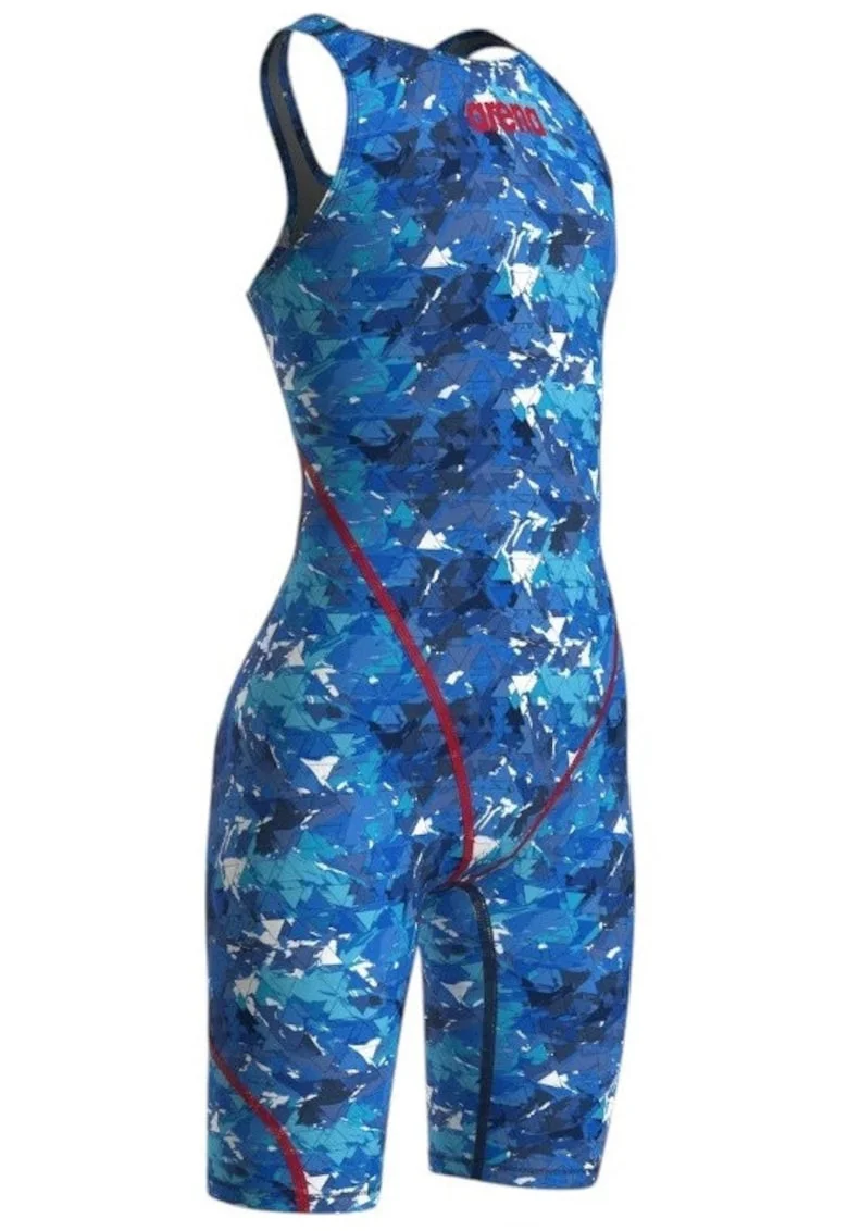 Costum competitie fete  Splashy OB Powerskin ST Next - Editie Limitata, Alb/Albastru