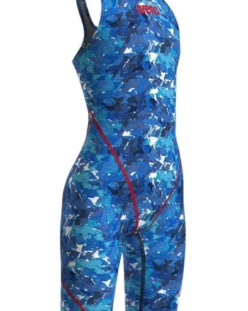 Costum competitie fete  Splashy OB Powerskin ST Next - Editie Limitata, Alb/Albastru