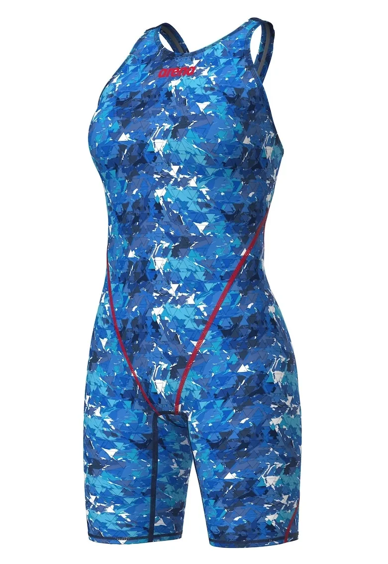 Costum competitie dama  Splashy OB Powerskin ST Next - Editie Limitata, Alb/Albastru