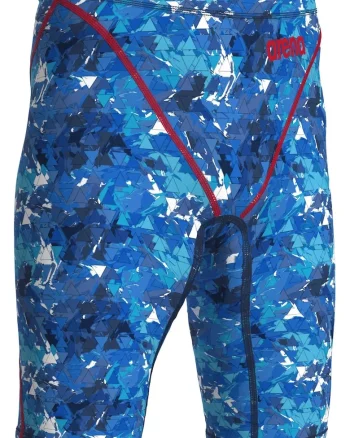Jammer competitie barbati  Powerskin ST Next Splashy - Editie Limitata, Alb/Albastru