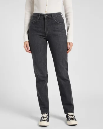 Blugi dama  Carol, bumbac, negru