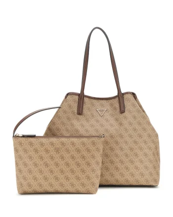 Geanta shopper cu imprimeu logo Erica
