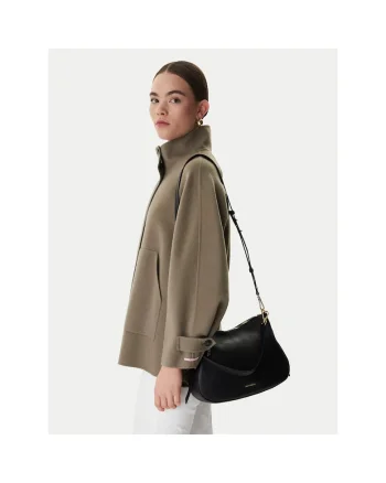 Geanta dama,  piele naturala, negru, One Size INTL