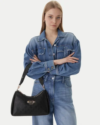 Geanta dama,  piele ecologica, negru, One Size INTL