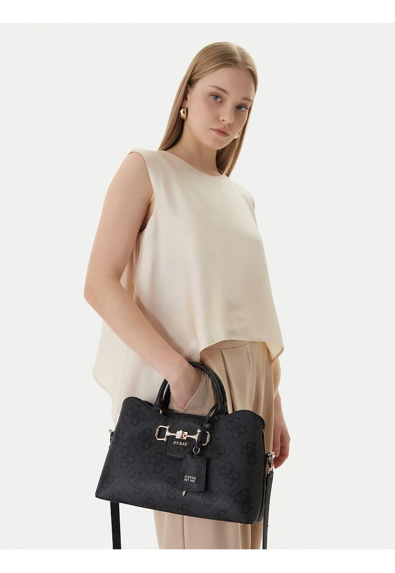 Geanta dama,  ecologica, gri, One Size INTL